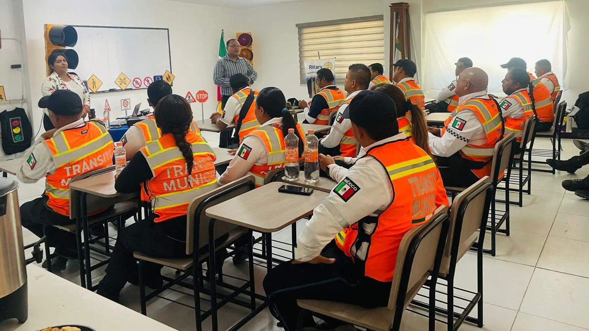 Se inició la segunda etapa del programa de capacitación para los agentes de tránsito que conforman el Grupo Naranja